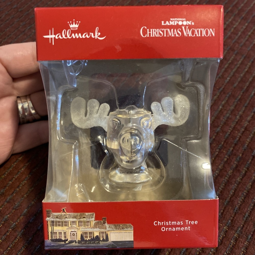 NEW! NATIONAL LAMPOON'S MOOSE MUG HALLMARK CHRISTMAS ORNAMENT
